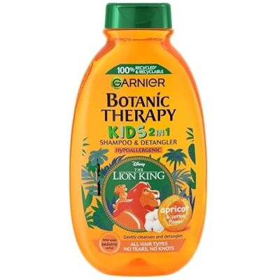 Garnier Whole Blends Kids Shampooing 2 en 1 Abricot et Fleur de Coton 250 ml - Publicité Garnier Whole Blends Kids Shampooing 2 en 1 Abricot et Fleur de Coton 250 ml - Publicité