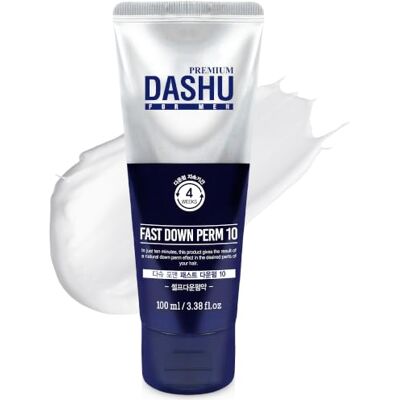 Dashu Premium Fast Down Perm for Men 30oz Instant Down Perm, Shine & Elasticity - Publicité Dashu Premium Fast Down Perm for Men 30oz Instant Down Perm, Shine & Elasticity - Publicité