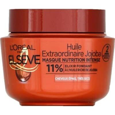 Masque Jojoba L'Oréal Paris Elseve - 310 ml - Publicité Masque Jojoba L'Oréal Paris Elseve - 310 ml - Publicité