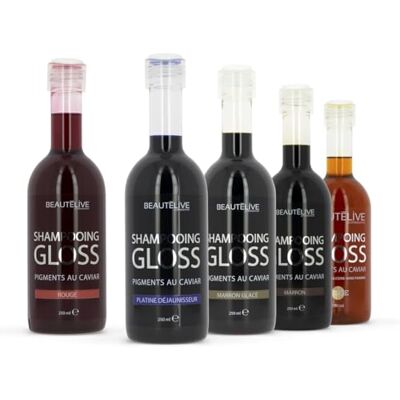 Beautélive Shampoing Gloss repigmentant Shampoing gloss déjaunisseur Platine 250ml - Publicité Beautélive Shampoing Gloss repigmentant Shampoing gloss déjaunisseur Platine 250ml - Publicité