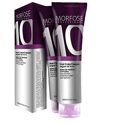 MORFOSE 10 Crème Coloration Professionnelle Vert 100 ml - Publicité MORFOSE 10 Crème Coloration Professionnelle Vert 100 ml - Publicité