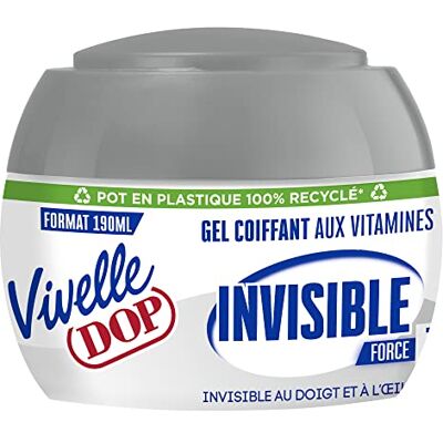 VIVELLE DOP DOP Gel Coiffant Invisible aux Vitamines Fixation Force 7 - Publicité VIVELLE DOP DOP Gel Coiffant Invisible aux Vitamines Fixation Force 7 - Publicité