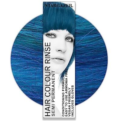 Coloration capillaire semi-permanente Stargazer Azurblau - Coloration cheveux - Publicité Coloration capillaire semi-permanente Stargazer Azurblau - Coloration cheveux - Publicité