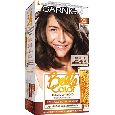 Garnier Belle Color 022 châtaigne - Publicité Garnier Belle Color 022 châtaigne - Publicité