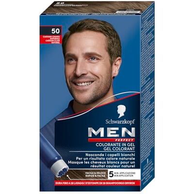 Schwarzkopf Men Perfect Colorant - Châtain Clair - Colorant Cheveux - Publicité Schwarzkopf Men Perfect Colorant - Châtain Clair - Colorant Cheveux - Publicité