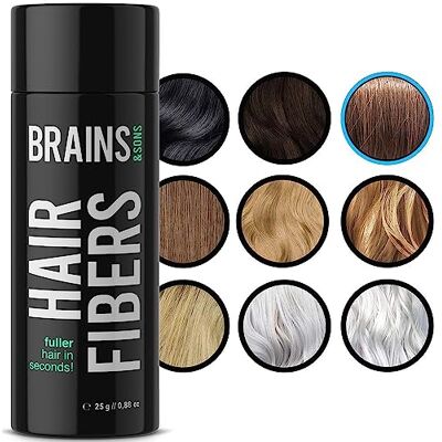 Leon Miguel Fibres Capillaires - Cheveux Plus Épais - Aspect Naturel - 25g - Publicité Leon Miguel Fibres Capillaires - Cheveux Plus Épais - Aspect Naturel - 25g - Publicité