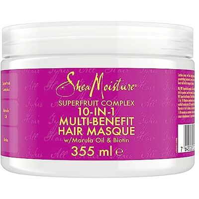 Shea Moisture Superfruit Système de Renouvellement 10-en-1 - Masque Capillaire - Publicité Shea Moisture Superfruit Système de Renouvellement 10-en-1 - Masque Capillaire - Publicité