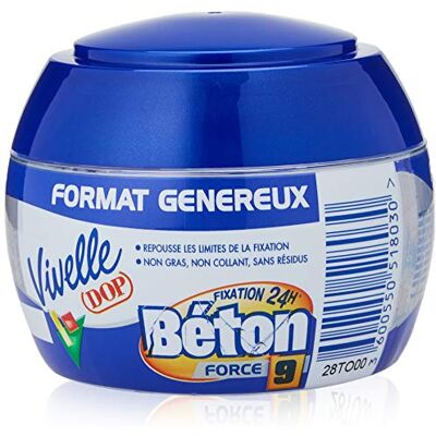 VIVELLE DOP Gel Coiffant aux Vitamines Béton Force 9 Format Généreux 200 ml Lot de 3 - Publicité VIVELLE DOP Gel Coiffant aux Vitamines Béton Force 9 Format Généreux 200 ml Lot de 3 - Publicité