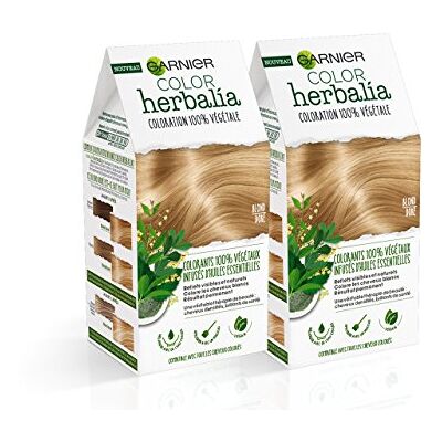 Garnier Color Herbalia Coloration 100% Végétale Blond Doré Lot de 2 - Publicité Garnier Color Herbalia Coloration 100% Végétale Blond Doré Lot de 2 - Publicité