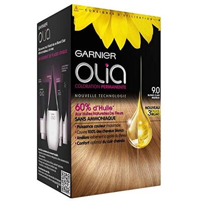 Garnier Olia Coloration N°9.0 Blond Clair Radieux Lot De 2 Prix Du Lot Livraison En France Métropolitaine - Publicité Garnier Olia Coloration N°9.0 Blond Clair Radieux Lot De 2 Prix Du Lot Livraison En France Métropolitaine - Publicité