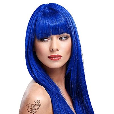 La Riche Directions hair dye color midnight blue La rich semi permanent hair colour by Directions - Publicité La Riche Directions hair dye color midnight blue La rich semi permanent hair colour by Directions - Publicité