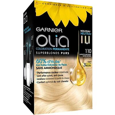 Garnier Olia Coloration Capillaire N°110 Super Blond Superlight Lot De 2 Prix Du Lot Livraison Rapide En France Métropolitaine Sous 3 Jours Ouverts - Publicité Garnier Olia Coloration Capillaire N°110 Super Blond Superlight Lot De 2 Prix Du Lot Livraison Rapide En France Métropolitaine Sous 3 Jours Ouverts - Publicité