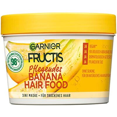 Garnier Fructis pflegendes Banana Hair Food Cure 390 ml - Publicité Garnier Fructis pflegendes Banana Hair Food Cure 390 ml - Publicité