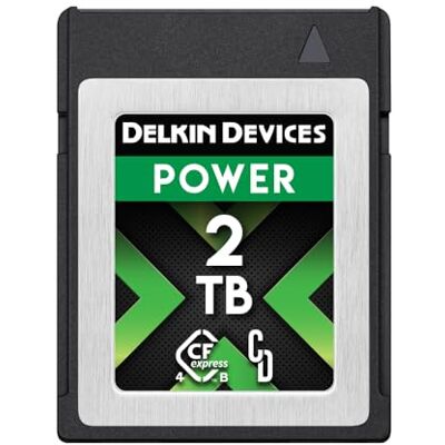 Delkin Power Carte mémoire CFexpress Type B 4.0 pour appareils Photo numériques Idéal pour Le Transfert Express d'images et de vidéos pour Le Stockage Stockage de Carte mémoire (2 to) - Publicité Delkin Power Carte mémoire CFexpress Type B 4.0 pour appareils Photo numériques Idéal pour Le Transfert Express d'images et de vidéos pour Le Stockage Stockage de Carte mémoire (2 to) - Publicité