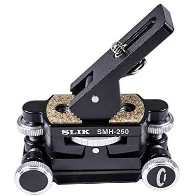 SLIK Smh-250 Micro Mouvement Ajuster trépied Tête, Noir (618–804) - Publicité SLIK Smh-250 Micro Mouvement Ajuster trépied Tête, Noir (618–804) - Publicité