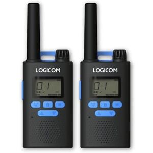 Logicom Essential Talkie-Walkie PMR446 sans Licence Portée 10 km autonomie 20h écran LCD USB-C Lampe Torche VOX Mains Libres -16 canaux Batterie 1000 mAh Pack 2 radios - Publicité Logicom Essential Talkie-Walkie PMR446 sans Licence Portée 10 km autonomie 20h écran LCD USB-C Lampe Torche VOX Mains Libres -16 canaux Batterie 1000 mAh Pack 2 radios - Publicité