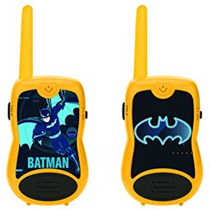 Lexibook , Batman, Talkies-Walkies 200m, Jeu de Communication, 2 canaux de Communication, Clip Ceinture, à Piles, Noir/Jaune, TW12BAT - Publicité Lexibook , Batman, Talkies-Walkies 200m, Jeu de Communication, 2 canaux de Communication, Clip Ceinture, à Piles, Noir/Jaune, TW12BAT - Publicité