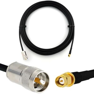 RANGEFUL PL259 vers SMA mâle 5m UHF Câble coaxial — câble d'extension HF240 (LMR 240 équivalent) etanche — rallonge pour HAM cable antenne CB Radio Analyseur Tosmetre Marine RF VHF Cibi SDR Radio Amateur - Publicité RANGEFUL PL259 vers SMA mâle 5m UHF Câble coaxial — câble d'extension HF240 (LMR 240 équivalent) etanche — rallonge pour HAM cable antenne CB Radio Analyseur Tosmetre Marine RF VHF Cibi SDR Radio Amateur - Publicité