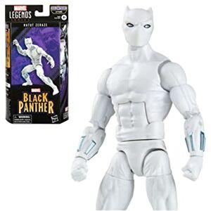 Marvel Hasbro F3678 Legends Series Black Panther Bandes dessinées , Hatut Zeraze de 15 cm, 6 Accessoires et 1 pièce Build-A-Figure, Multicolore - Publicité Marvel Hasbro F3678 Legends Series Black Panther Bandes dessinées , Hatut Zeraze de 15 cm, 6 Accessoires et 1 pièce Build-A-Figure, Multicolore - Publicité