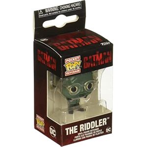 Funko Pop! Keychain: DC The Batman The Riddler Mini-Figurine en Vinyle à Collectionner Porte-clés Fantaisie Cadeau de Noël Idée de Cadeau Produits Officiels Movies Fans Mini-Figurine - Publicité