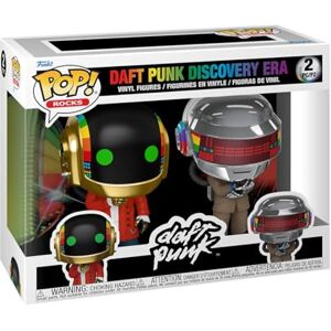 Funko Pop! Rocks: Daft Punk Discovery Era 2 Pack Figurine en Vinyle de Collection Idée Cadeau Produit Officiel Jouets pour Enfants et Adultes Figurine modèle pour collectionneurs - Publicité Funko Pop! Rocks: Daft Punk Discovery Era 2 Pack Figurine en Vinyle de Collection Idée Cadeau Produit Officiel Jouets pour Enfants et Adultes Figurine modèle pour collectionneurs - Publicité