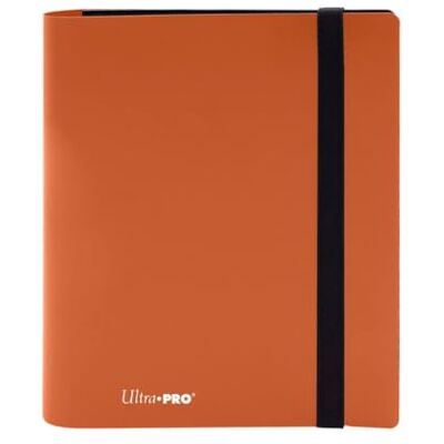 Ultra Pro - E-15382 - Orange Citrouille - 4-Pocket - Binder - Publicité Ultra Pro - E-15382 - Orange Citrouille - 4-Pocket - Binder - Publicité
