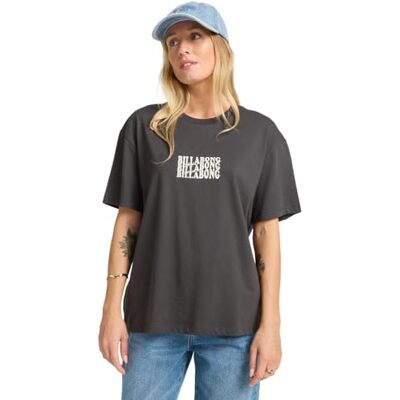 Billabong T-Shirt Manche Courtes in The Beyond Femme Noir M - Publicité Billabong T-Shirt Manche Courtes in The Beyond Femme Noir M - Publicité