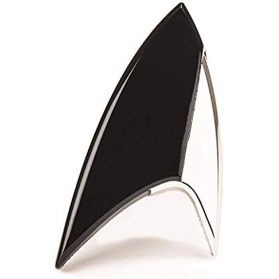 QMx Quantum Mechanix QSTR146 Badge Star Trek : Discovery Noir - Publicité QMx Quantum Mechanix QSTR146 Badge Star Trek : Discovery Noir - Publicité