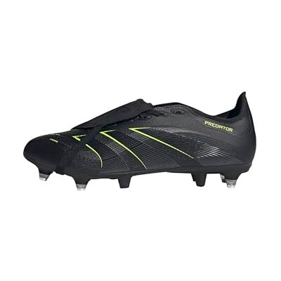 Adidas Mixte Predator League Fold-Over Tongue Soft Ground Football Boots, Core Black/Carbon/Lucid Lemon, 42 2/3 EU - Publicité Adidas Mixte Predator League Fold-Over Tongue Soft Ground Football Boots, Core Black/Carbon/Lucid Lemon, 42 2/3 EU - Publicité