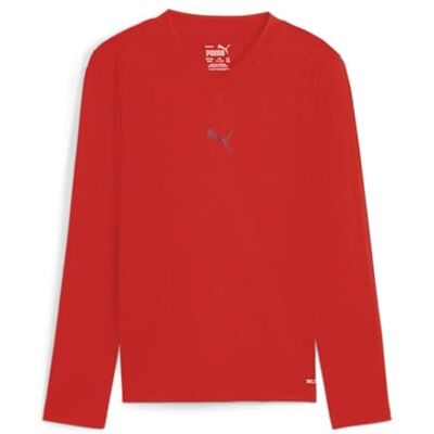 Puma T-shirt à manches longues Baselayer Rouge - T-Shirt - Publicité Puma T-shirt à manches longues Baselayer Rouge - T-Shirt - Publicité