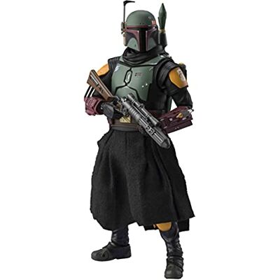 TAMASHII NATIONS S.H. Figuarts Star Wars The Mandalorian Boba Fett, Env. 6,1 pouces (155 mm), Figurine d'action pré-peinte en ABS & PVC et tissu - Publicité TAMASHII NATIONS S.H. Figuarts Star Wars The Mandalorian Boba Fett, Env. 6,1 pouces (155 mm), Figurine d'action pré-peinte en ABS & PVC et tissu - Publicité
