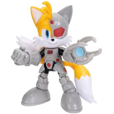 Sonic The Hedgehog Figurine articulée DC x Sonic Tails en Cyborg (13 cm), sous Licence Officielle Jakks Pacific, Design détaillé et Ultra-articulé, Emballage Collector. Publicité Sonic The Hedgehog Figurine articulée DC x Sonic Tails en Cyborg (13 cm), sous Licence Officielle Jakks Pacific, Design détaillé et Ultra-articulé, Emballage Collector. Publicité