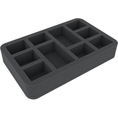 Feldherr HS045A028 Plateau en Mousse Compatible avec Maggotkin of Nurgle 10 Compartiments - Publicité Feldherr HS045A028 Plateau en Mousse Compatible avec Maggotkin of Nurgle 10 Compartiments - Publicité