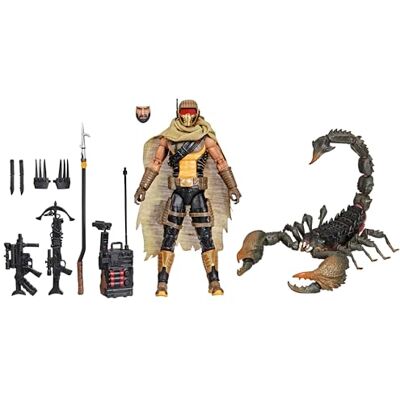 G.I. JOE Classified Series #180, Cobra Desert Scorpion & SKRP10N-25, figurine de collection de 15,2 cm avec 12 accessoires - Publicité G.I. JOE Classified Series #180, Cobra Desert Scorpion & SKRP10N-25, figurine de collection de 15,2 cm avec 12 accessoires - Publicité