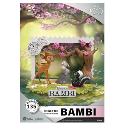 Beast Kingdom Toys Disney 100th Anniversary D-Stage PVC Diorama Bambi 12 cm - Publicité Beast Kingdom Toys Disney 100th Anniversary D-Stage PVC Diorama Bambi 12 cm - Publicité