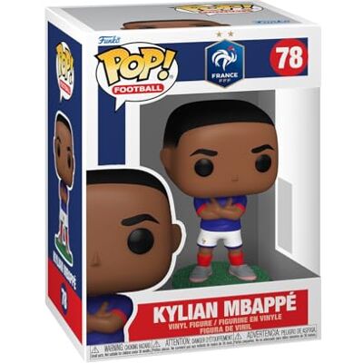 Funko Pop! Football: France Kylian Mbappé Figurine en Vinyle de Collection Idée Cadeau Produit Officiel Jouets pour Enfants et Adultes Figurine modèle pour collectionneurs et Exposition - Publicité Funko Pop! Football: France Kylian Mbappé Figurine en Vinyle de Collection Idée Cadeau Produit Officiel Jouets pour Enfants et Adultes Figurine modèle pour collectionneurs et Exposition - Publicité
