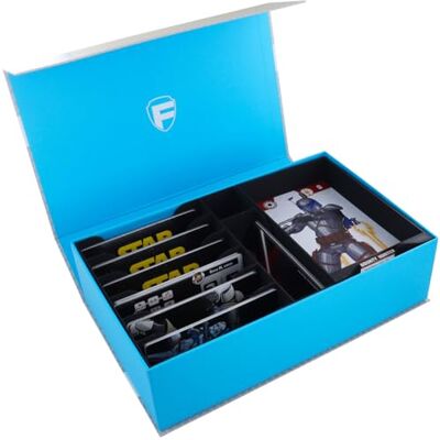 Feldherr Boîte magnétique Bleue Compatible Star Wars Shatterpoint pour 760 Cartes et Accessoires - Publicité Feldherr Boîte magnétique Bleue Compatible Star Wars Shatterpoint pour 760 Cartes et Accessoires - Publicité