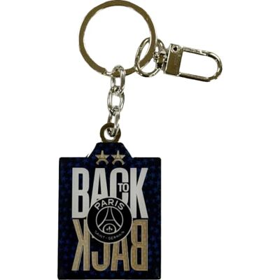 PSG Porte-clés Back to Back 2 étoiles Collection Officielle Paris Saint Germain - Publicité PSG Porte-clés Back to Back 2 étoiles Collection Officielle Paris Saint Germain - Publicité