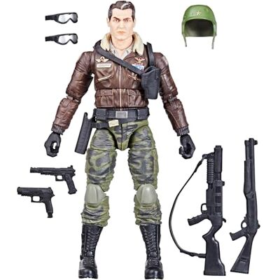 G.I. JOE Classified Series General Clayton Hawk Abernathy Figurine de collection 103 figurines d'action pour garçons et filles avec 7 accessoires - Publicité G.I. JOE Classified Series General Clayton Hawk Abernathy Figurine de collection 103 figurines d'action pour garçons et filles avec 7 accessoires - Publicité