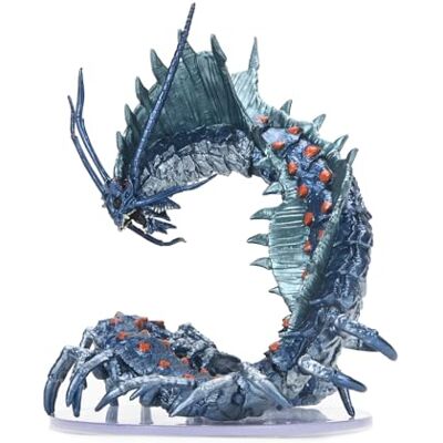 WizKids D&D Icônes des royaumes : Remorhaz – Boîte miniature - Publicité WizKids D&D Icônes des royaumes : Remorhaz – Boîte miniature - Publicité