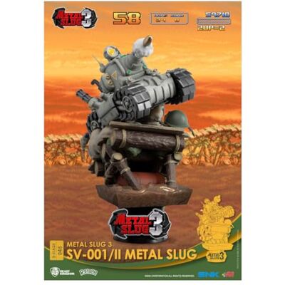 Beast Kingdom Metal Slug 3 DS-045 SV-001 II Metal Slug D-Stage 6 Statue - Publicité Beast Kingdom Metal Slug 3 DS-045 SV-001 II Metal Slug D-Stage 6 Statue - Publicité