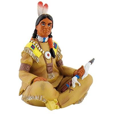 Bullyland Bully B80683 Figurine Western Indien et sa Hachette - Publicité Bullyland Bully B80683 Figurine Western Indien et sa Hachette - Publicité