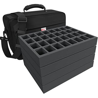 Feldherr Sac Maxi Compatible avec 128 Pots de Peinture Citadel (12 ML / 18 ML / 24 ML) - Publicité Feldherr Sac Maxi Compatible avec 128 Pots de Peinture Citadel (12 ML / 18 ML / 24 ML) - Publicité