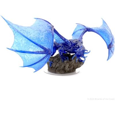 WizKids D&D Icons of The Realms: Sapphire Dragon Premium Figure - Publicité WizKids D&D Icons of The Realms: Sapphire Dragon Premium Figure - Publicité