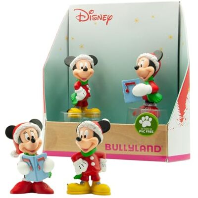 Bullyland 15074 – Jeu de Figurines Walt Disney Mickey et Minnie dans Un Costume de Noël, Figurines peintes à la Main, sans PVC, Superbe Cadeau pour Les garçons et Les Filles pour Jouer l'imagination - Publicité Bullyland 15074 – Jeu de Figurines Walt Disney Mickey et Minnie dans Un Costume de Noël, Figurines peintes à la Main, sans PVC, Superbe Cadeau pour Les garçons et Les Filles pour Jouer l'imagination - Publicité