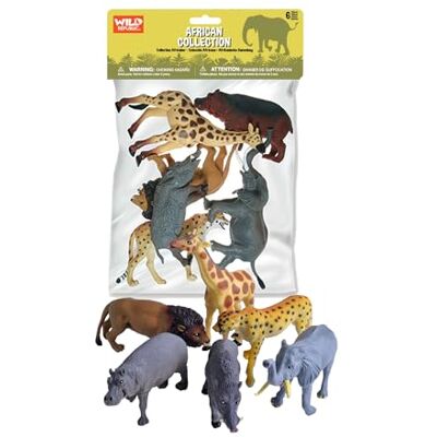WILD REPUBLIC - Collection d'animaux africains (6 pièces) - Publicité WILD REPUBLIC - Collection d'animaux africains (6 pièces) - Publicité