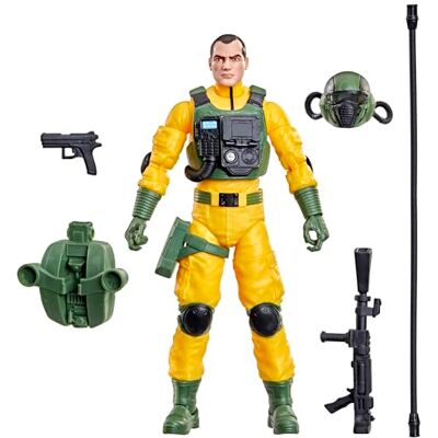 G.I. JOE Classified Series, Figurine de Collection 198 Airtight de 15 cm pour Filles et garçons, avec 5 Accessoires - Publicité G.I. JOE Classified Series, Figurine de Collection 198 Airtight de 15 cm pour Filles et garçons, avec 5 Accessoires - Publicité