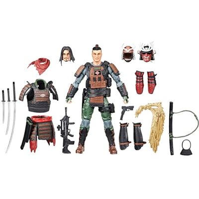 G.I. JOE Classified Series #174, Kyle Budo Jesso, Figurine Samouraï de luxe de collection de 15,2 cm avec 19 accessoires - Publicité G.I. JOE Classified Series #174, Kyle Budo Jesso, Figurine Samouraï de luxe de collection de 15,2 cm avec 19 accessoires - Publicité