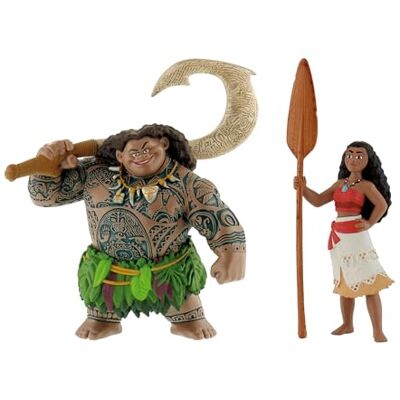 Bullyland Vaiana + Maui Figurines pour Enfants - Publicité Bullyland Vaiana + Maui Figurines pour Enfants - Publicité