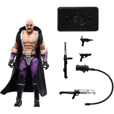 G.I. JOE Classified Series Retro Cardback Dr. Mindbender, Figurine de Collection de 15,2 cm avec 7 Accessoires - Publicité G.I. JOE Classified Series Retro Cardback Dr. Mindbender, Figurine de Collection de 15,2 cm avec 7 Accessoires - Publicité